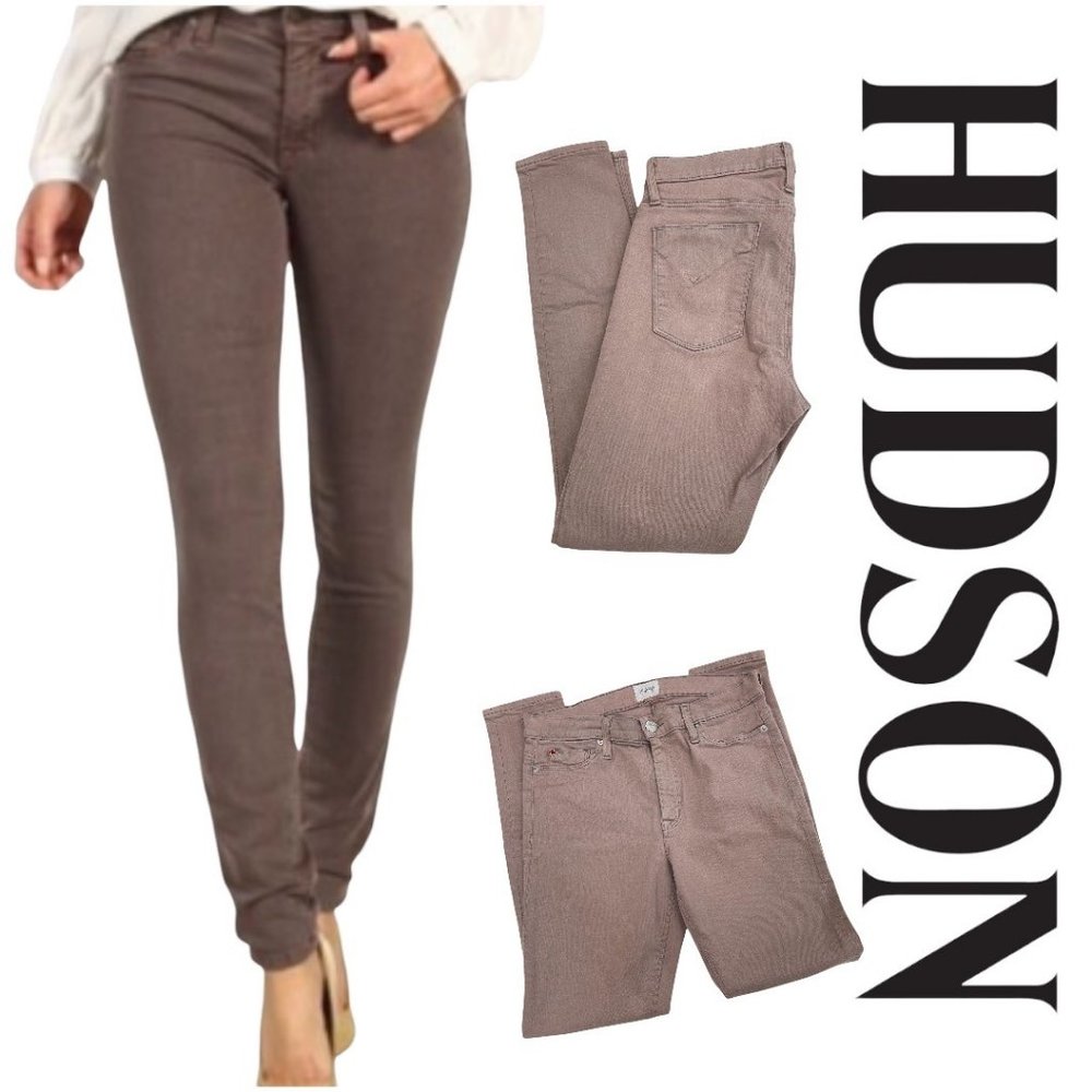 Hudson Nico Super Skinny Midrise Color# BROC Size 30 Denim Pants